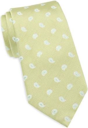 Bonobos Paisley on Silk Twill Ground Tie in Green at Nordstrom Rack