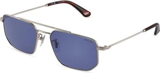 Police Origins Lite 40 Zonnebril - Heren - Zonnebrillen - Grijs - 58 MM - Accessoires