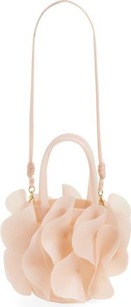 Farm Rio Jelly Flower Bag in Blush at Nordstrom