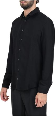 Patrizia Pepe Overhemden, Heren, Zwart, S, Casual Shirts