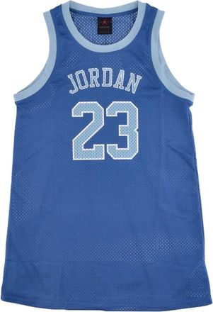 Nike Jordan Heritage Dress Core - Dames - Sportshirts - Blauw - L - Polyester - Fitness