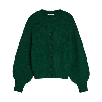 Summum Dames, Truien, Groen, Maat: S Leer