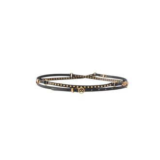 Pinko Pinko, unisex, Accessoires, Zwart, Maat: S Leer