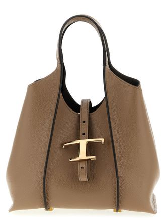 Tod's Beige Calfskin Womens Handbag