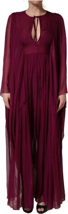 Dolce & Gabbana Maxi Dresses, female, Purple, Size: XS Maxi Dress