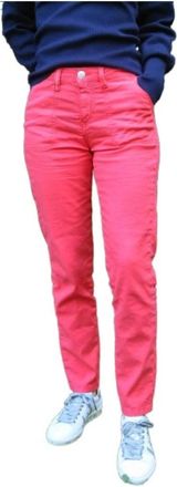Islow Morgane Broeken - Dames - Slim Fit Broeken - Roze - W29 - Katoen - Broeken