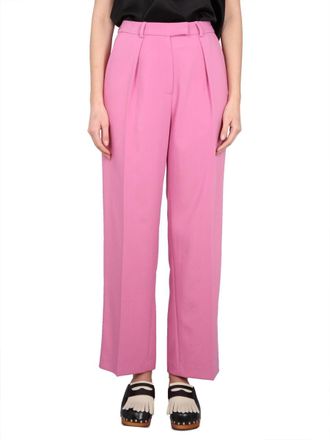 Alysi Straight Leg Trousers - Pink