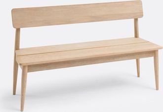 La Redoute Interieurs Bank in massief eik Nat&eacute;o