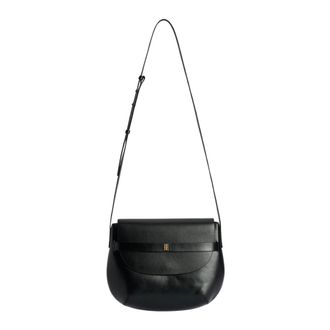 By Malene Birger Leather Accessories with Adjustable Strap and Inner Pocket - female - By Malene Birger - Cross Body Bags - Black - ONE SIZE - Bags