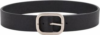 Orciani Riemen - Heren - Riemen - Zwart - 85 CM - Leer - Accessoires