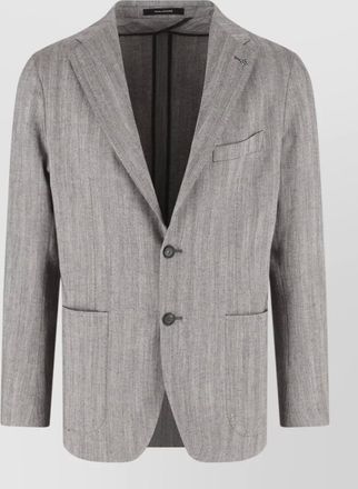 Tagliatore single breasted blazer notch lapel pockets