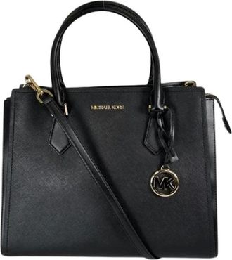 Michael Kors Pre-owned Handbags, female, Black, Size: ONE SIZE Pre-owned Leather Shoulder Bag