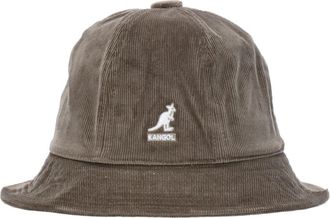 Kangol Visserhoed Koord Casual Fluweel Emmer - Heren - Hoeden - Beige - S - Katoen - Accessoires