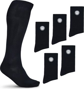 Calze Al Ginocchio Pompea Scozia - Pacco Da 6, 100% Cotone, Uomo - Foto 8