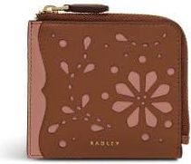 Radley London Chilworth Street - Cut Out Medium Zip Around Wallet in Carnation at Nordstrom