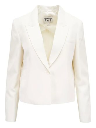 TWP Sawyer blazer met puntige revers - Beige