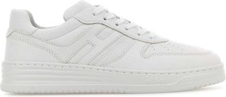Hogan White Leather H630 Sneakers