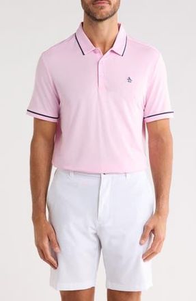 Original Penguin Tipped Knit Polo in Pirouette at Nordstrom Rack, Size Xx-Large