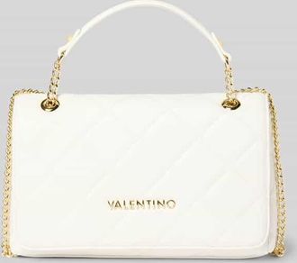 Valentino Handbags Crossbody Bag in Leder-Optik Modell Ocarina in Weiss, Größe 1