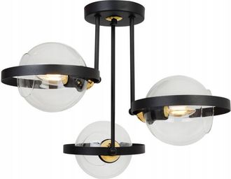 OEM L&aacute;mpara Colgante Moderna L&aacute;mpara De Anillo De Cristal