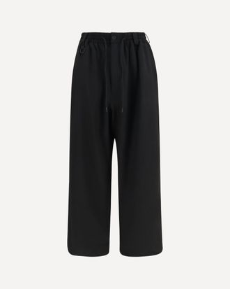 Yohji Yamamoto Wool straight-leg Pants Male XS