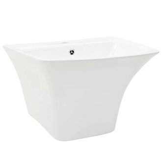 vidaXL Lavabo 53 X 44 X 37 Cm Cer&aacute;mica Glaseada Vidaxl