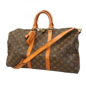 Louis Vuitton Vintage, unisex, Bruin, ONE Size, Pre-owned Weekendtas