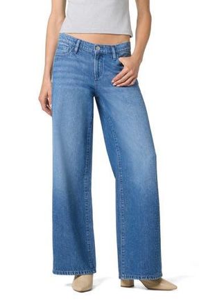 Joe's Crystal Embellished Low Rise Wide Leg Jeans in Crystal Indigo at Nordstrom Rack, Size 33