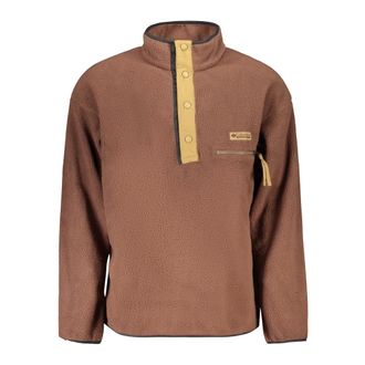 Columbia Helvetia II Half Snap Fleece - Heren - Sport - Bruin - Maat: S Fleece