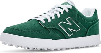 New Balance 480 Golf Spikeless Mens Golf Shoes Green : 10.5 D - Medium, Leather
