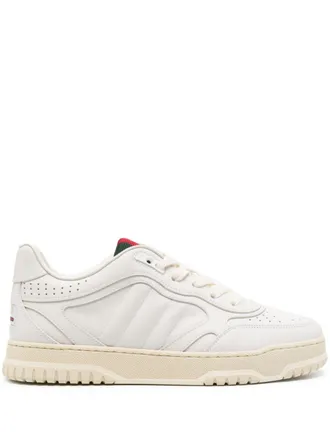 Gucci Re Web Leather Sneakers