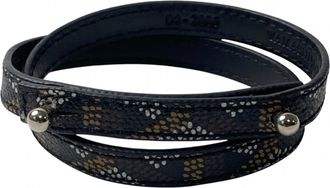 Goyard Leather Charm Bracelet (Pre-Owned)