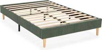 HOMN Base tapizada 90x190 cm color verde