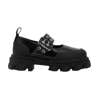 Ganni Dames, Schoenen, Zwart, Maat: 38 EU Poliester