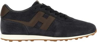 Hogan Athletic Trainers - male - Hogan - Sneakers - Blue - 8 1/2 UK - Shoes