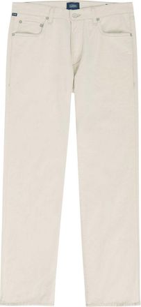 Citizens Of Humanity Citizens OF Humanity Elijah Straight-leg Cotton-blend Trousers - Beige - 38 (W38 / Xxl)