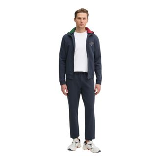 Aeronautica Trainingsset - Heren - Sport - Blauw - Maat: S Katoen
