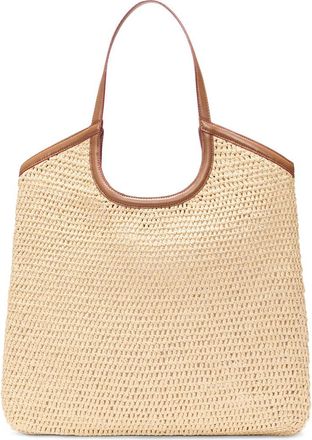 MZ Wallace Large Georgica Crochet Tote in Camel at Nordstrom