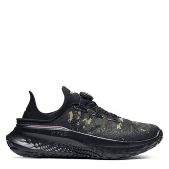 Under Armour Mens Slip Speed Camo Patterned Sneakers in.Green - Size UK 6.5