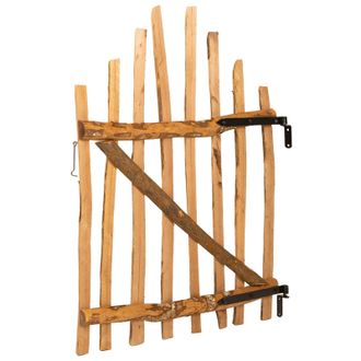 vidaXL Puerta De Cerca Arqueada 100 X 120 Cm Vidaxl