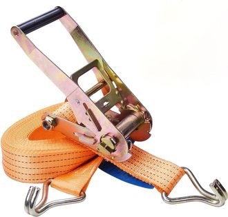 OEM Correas De Trinquete, 10 M X 50 Mm, Poli&eacute;ster, Gancho De Acero, 2000 Kg, Transporte, Ocio