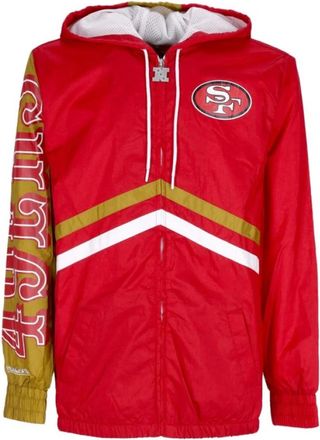 Mitchell & Ness Trainingsjacks - Heren - Fitness - Rood - XL - Fitness