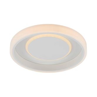 Lindby L&aacute;mpara De Techo Led wikani En Blanco Metal - Lindby