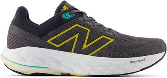 New Balance Mens 860V14 Running Shoes In Magnet/ginger Lemon/cyber Jade