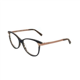 Max Mara Womens Mm1233 Glasses In Black/rose Gold