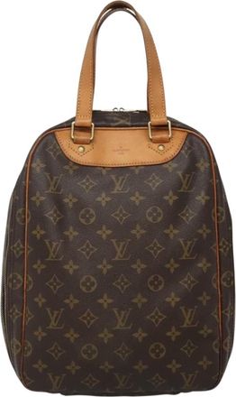 Louis Vuitton Excursion Handbag Monogram Canvas Brown Canvas Bag (Pre-Owned)