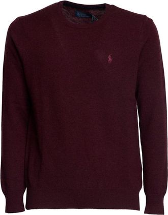 Polo Ralph Lauren Rws Merino Wool Crewneck Sweater