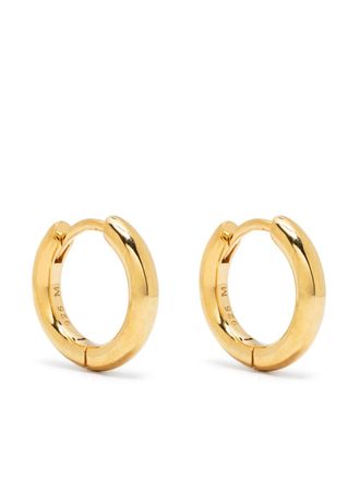Missoma Tunnel mini hoop earrings - Gold