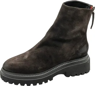 Halmanera Schoenen, Dames, Bruin, 37 EU, Rue 26 Enkellaarsjes