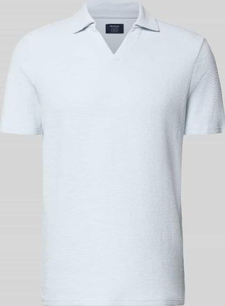 Mc Neal Regular Fit Poloshirt aus Baumwoll-Mix in Hellblau, Gr&ouml;&szlig;e XXXL